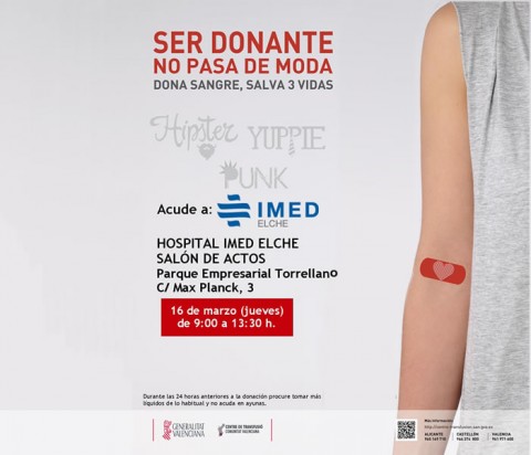 donacion de sangre en Elche